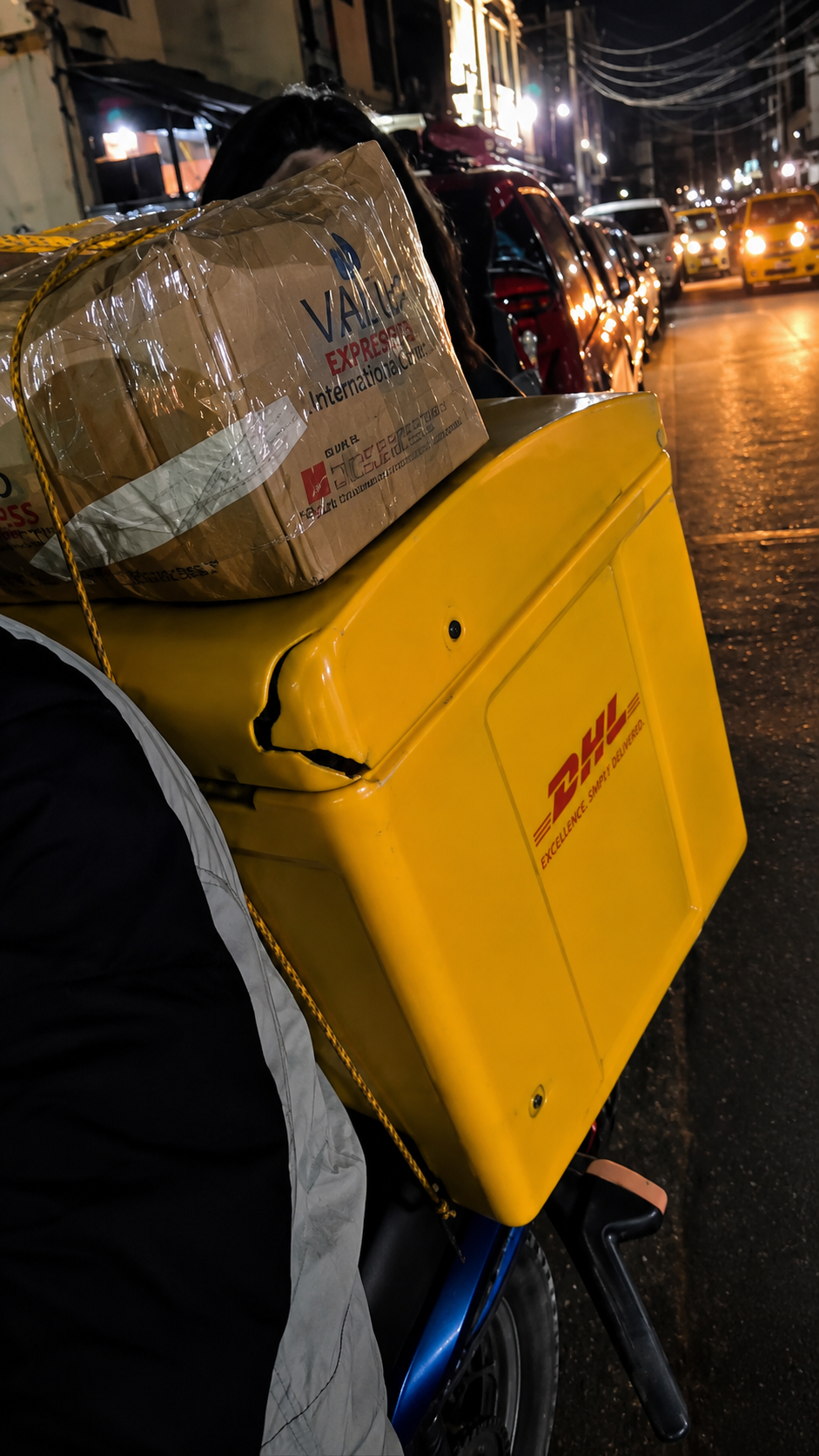 Parcels ready for dispatch at MO Logistics Lagos office